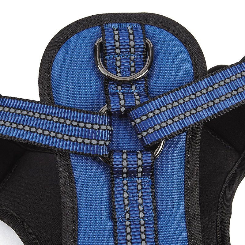 Guardian Gear ZA0031 12 19 Reflective Harness, 16 to 25 in, Fastening Method: O-Ring Strap, Nylon Harness