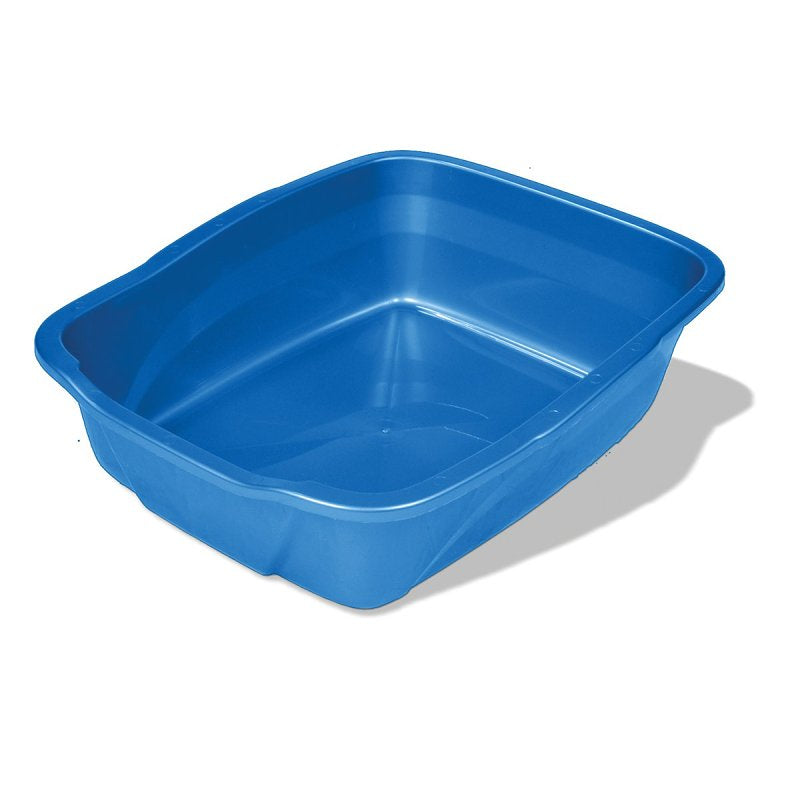 Vanness CP2 Litter Pan, 14-7/8 in W, 18-3/8 in D, Plastic, Polished, 12 Case