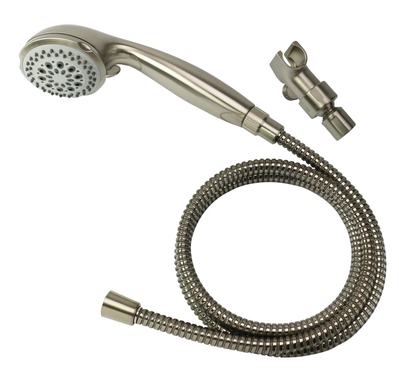 Boston Harbor S2254G22NP Handheld Shower Head, 1/2-14 NPT Connection, 1.75 gpm, 5 Spray Settings, 5-Spray Function, PVC