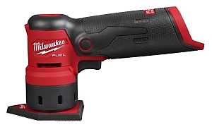 Milwaukee M12 FUEL 2531-20 Orbital Detail Sander, Sponge Pad/Disc, 14,000 opm Load Speed