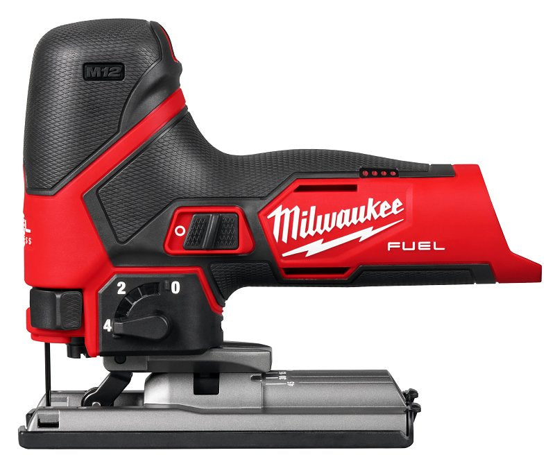 Milwaukee 2545-20 Jig Saw, Tool Only, 12 V, 7/8 in L Stroke, 3000 to 800 spm, 6-Speed