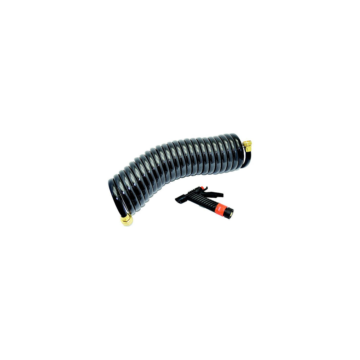 Johnson Pump 1061501 Washdown Spray Pistol/Connector w/Hose, 1/2″ x 25'