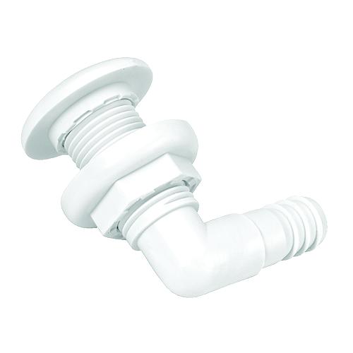Johnson Pump 75035 3/4″ 90° White Thru-Hull