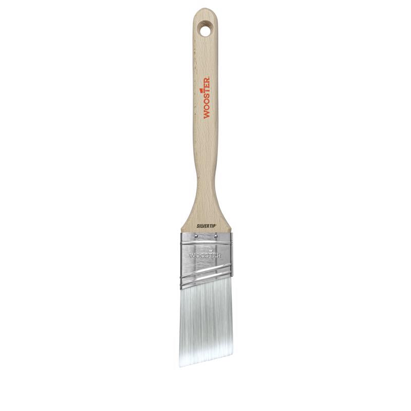 Wooster Silver Tip 1-1/2 in. Soft Semi-Oval Angle Paint Brush