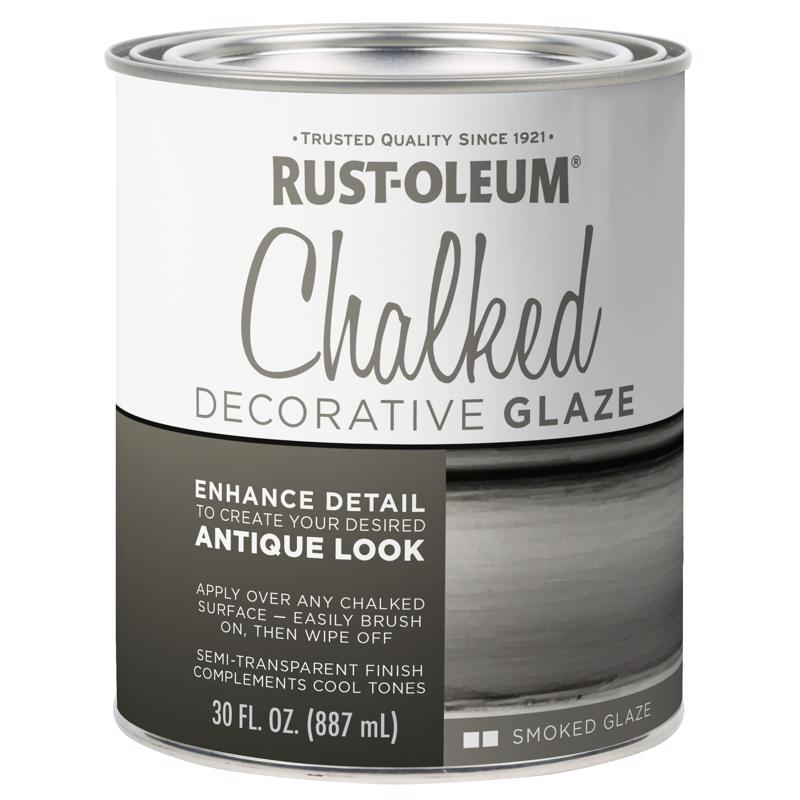 Rust-Oleum Chalked Smoked Decorative Glaze 30 oz, Pack of 2