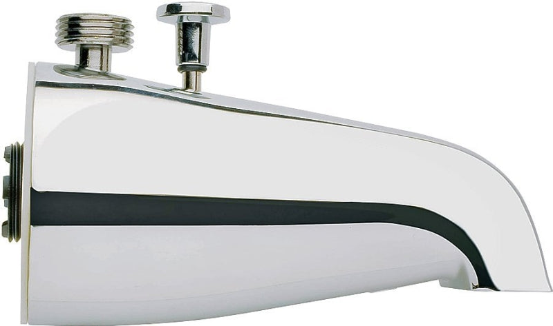Plumb Pak PP825-32 Bathtub Spout with Diverter, 3/4 in Connection, IPS, Chrome-Plated
