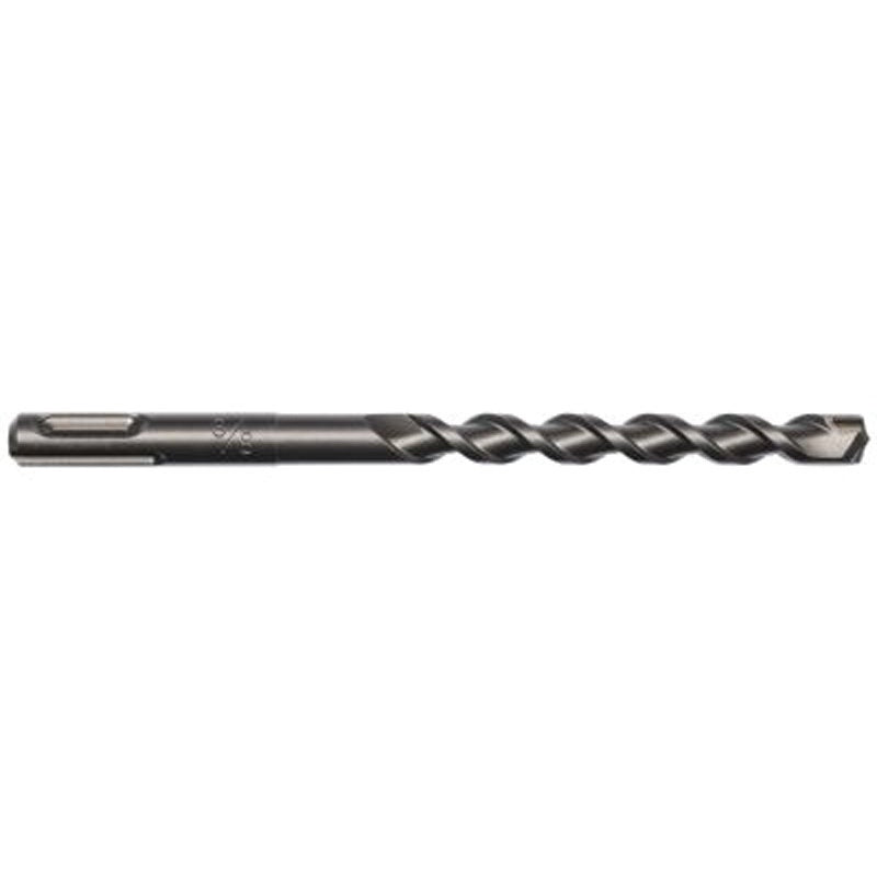 Irwin 322024 Hammer Drill Bit, 3/8 in Dia, 6 in OAL, Twist Flute, 1-Flute, 2 in Dia Shank, SDS Plus Shank