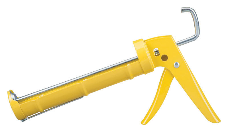 Dripless Professional Metal Ratchet Rod Cradle Caulking Gun, Pack of 12