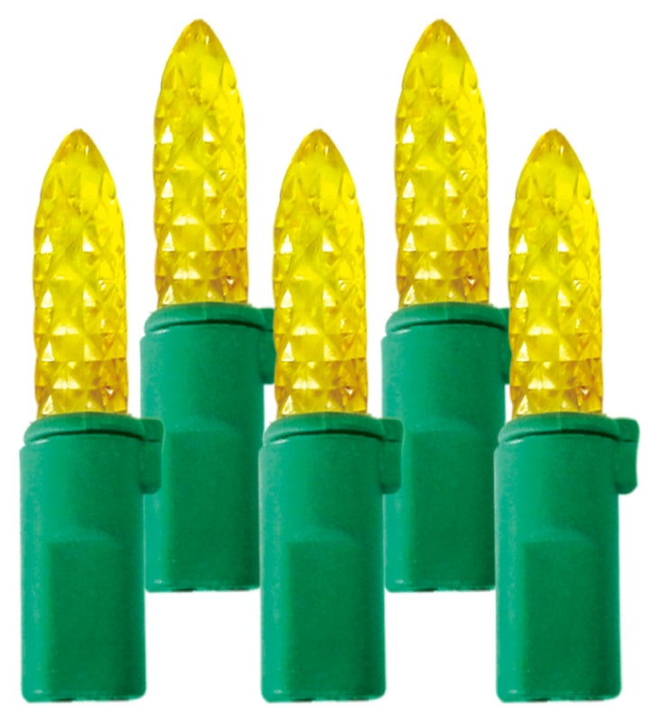 Hometown Holidays 2373-10 Light Set, 120 V, 4.8 W, 70-Lamp, C6 LED Lamp, 17.5 ft L