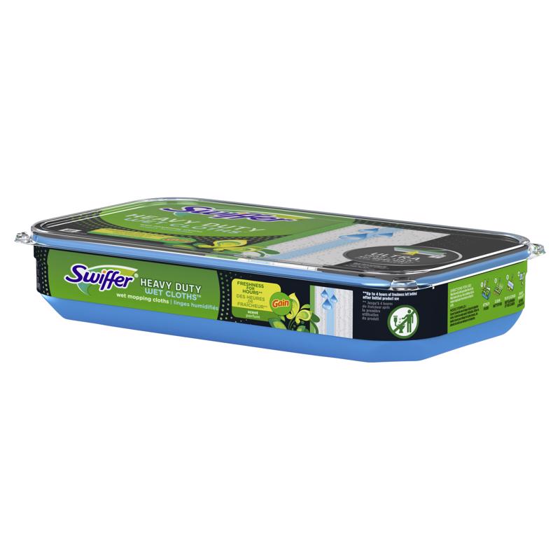 Swiffer Sweeper 5.4 in. Wet Microfiber Mop Refill Pad 10 pk