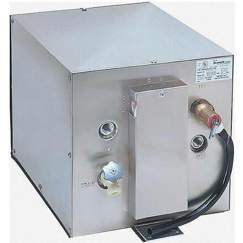 Seaward F1100 120V AC 11 Gallon Water Heater With Front Heat Exchanger, Galvanized Steel Exterior