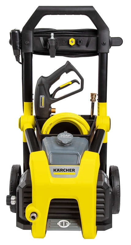 Karcher 1.106-210.0 Electric Pressure Washer, 1-Phase, 13 A, 120 V, 1900 psi Operating, 1.2 gpm, Turbo Nozzle, Black