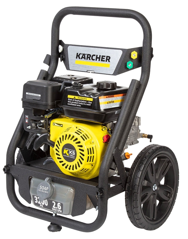 Karcher 1.107-418.0 Pressure Washer, Gas, Karcher KXS Engine, 196 cc Engine Displacement, 3200 psi Operating