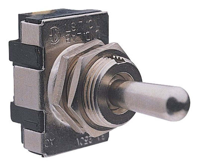 Calterm 41730 Switch, 15 A, 12 VDC, Screw Terminal, Black