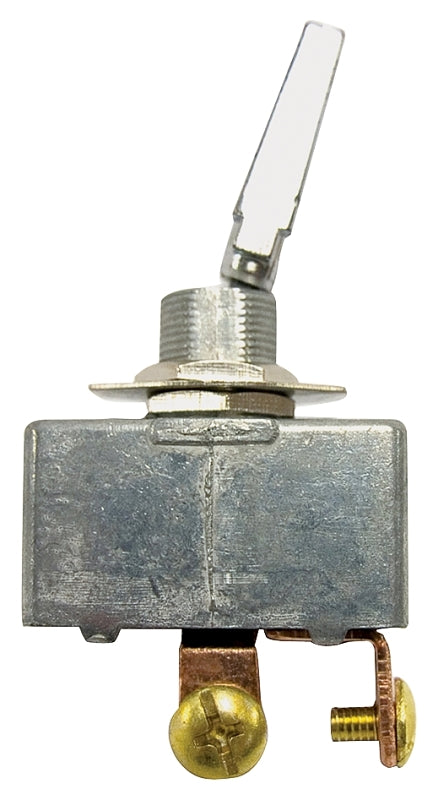 Calterm 41770 Switch, 35 A, 12 VDC, Screw Terminal, Chrome Housing Material, Black/Silver