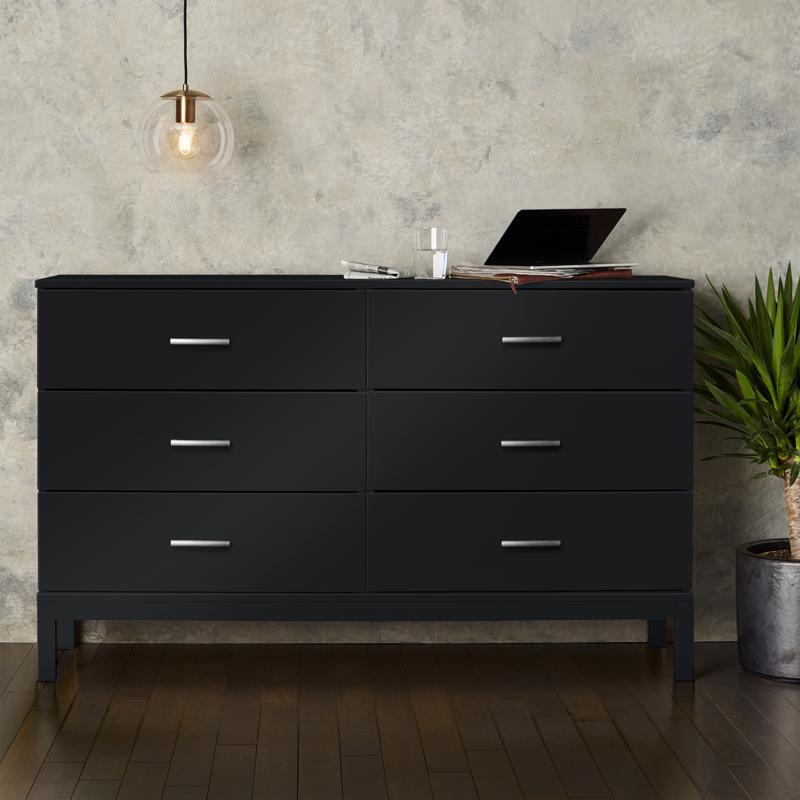 Krylon Fusion All-In-One Satin Black Paint+Primer Spray Paint 12 oz, Pack of 6