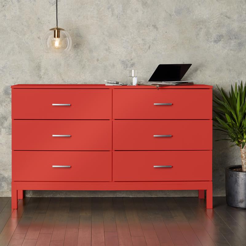 Krylon Fusion All-In-One Matte Fire Red Paint+Primer Spray Paint 12 oz, Pack of 6