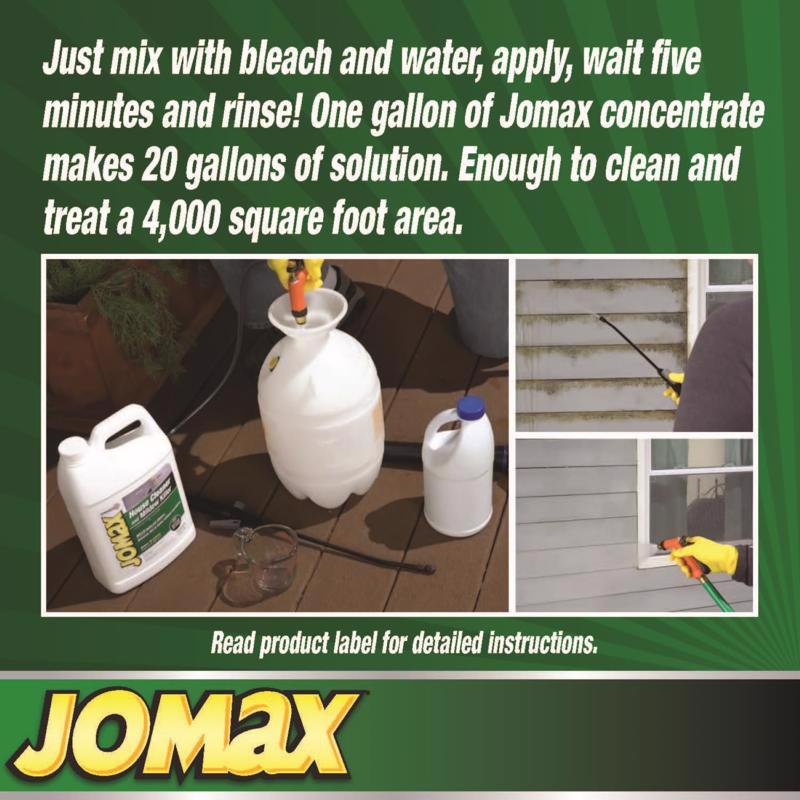 Zinsser Jomax House Cleaner and Mildew Killer 1 qt