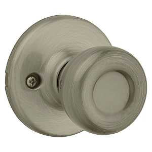 Kwikset Signature Series 488T 5 CP Dummy Knob, Tylo Design, Antique Brass, Residential, 1-3/4 to 1-3/8 in Thick Door
