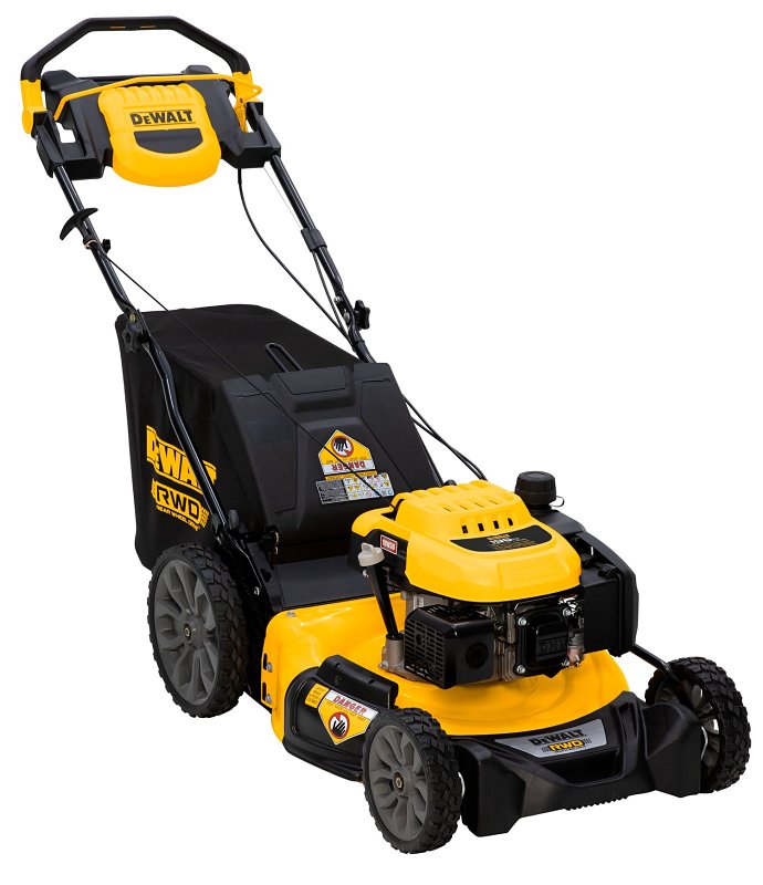 DEWALT 12ABP3RJ039 Lawn Mower, 196 cc Engine Displacement, Gas, 21 in W Cutting