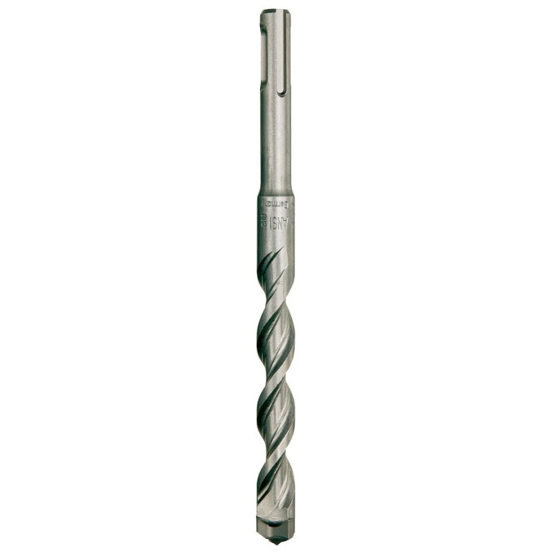 Bosch Bulldog HCFC2061 Hammer Drill Bit, 3/8 in Dia, 6 in OAL, Variable Flute, 2-Flute, 25/64 in Dia Shank