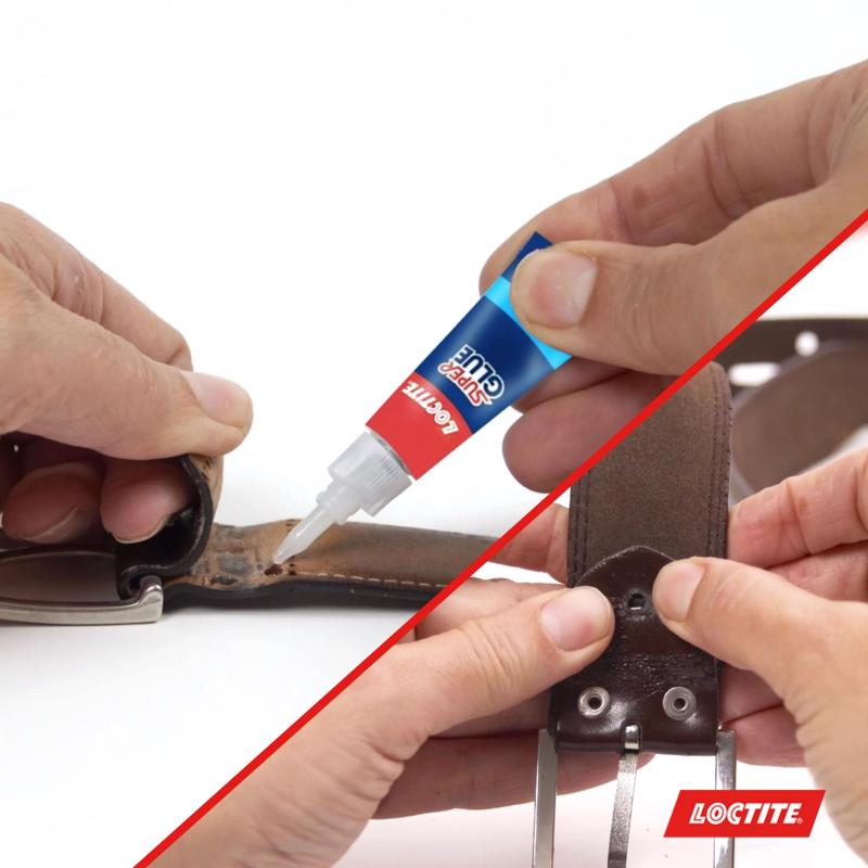 Loctite Super Glue Super Strength Ethyl Cyanoacrylate Clear Glue 2 gm