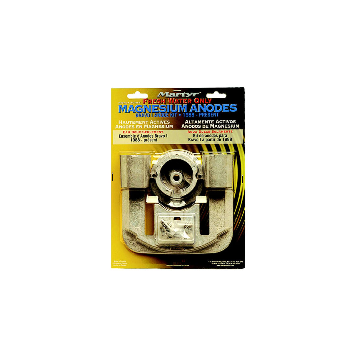 Mercruiser Bravo I Anode Kit - Magnesium