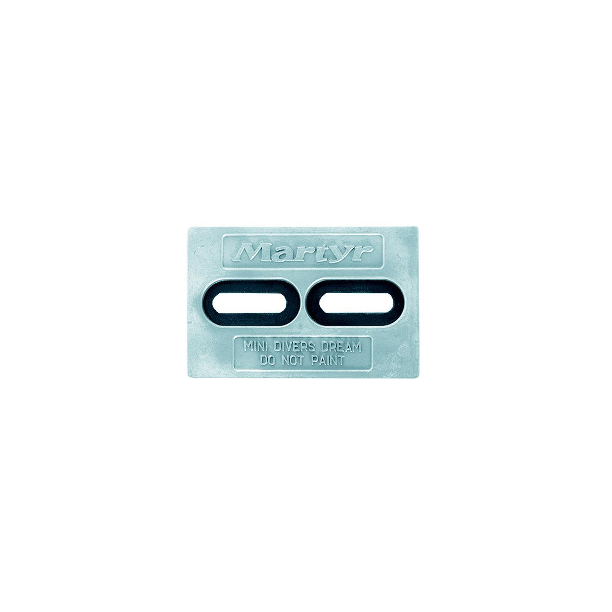 Martyr CMDIVERMINI Hull Anode 6″ x 4″ x 1/2″, Zinc