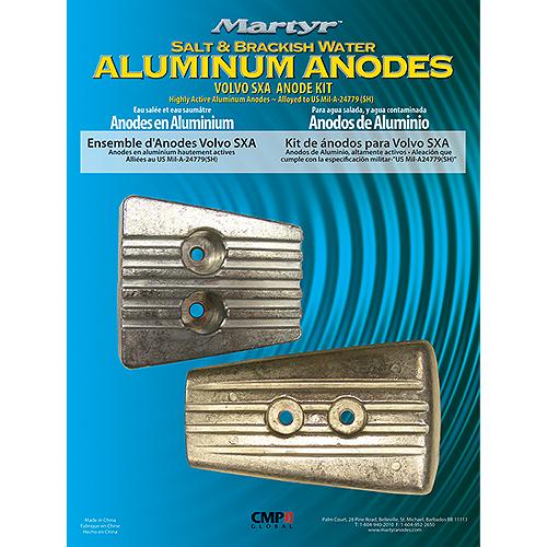 Martyr Limited Clearance Shaft Anode With Stainless Steel Allen Head, Zinc