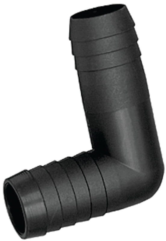 Green Leaf EB112P Hose Elbow, 1-1/2 x 1-1/2 in, Hose Barb, Polypropylene