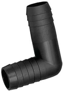 Green Leaf EB200P Hose Elbow, 2 x 2 in, Hose Barb, Polypropylene