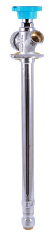 Cash Acme 24629LF Anti-Siphon Sillcock, 10 in L, 1/2 x 3/4 in, MHT, 125 psi, Brass Body