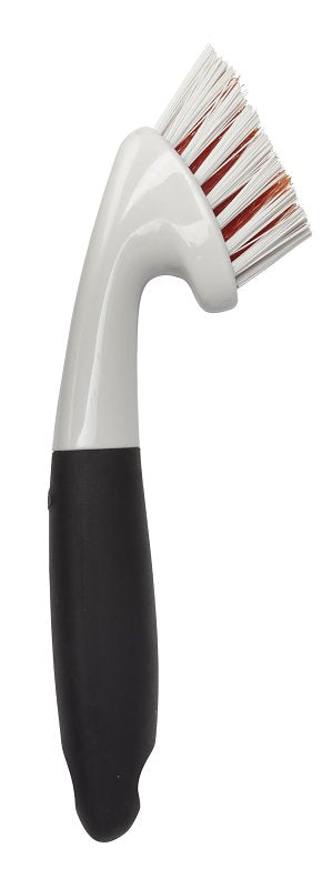 Good Grips 37481 Grout Brush, 1 in L Trim, Polypropylene Bristle, 1 in W Brush, 10 in OAL