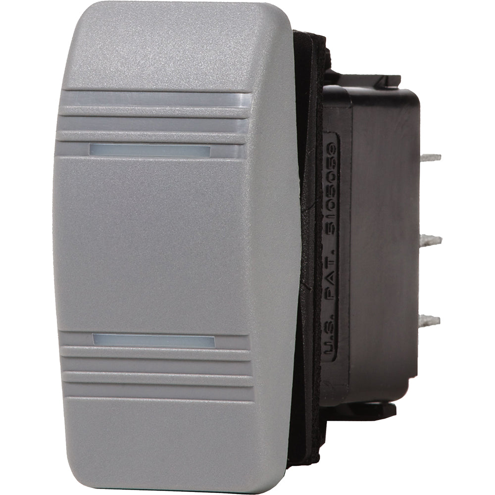 Blue Sea 8232 Water Resistant Contura III Switch, Gray, On-Off-On