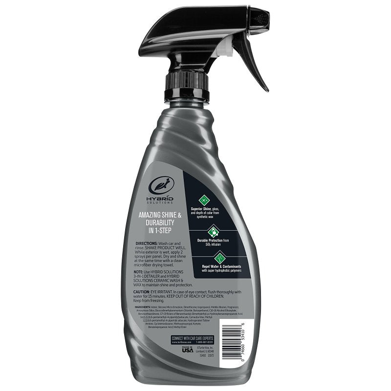 Turtle Wax 53410 Exterior Wet Wax, 26 oz, Liquid, Fruity