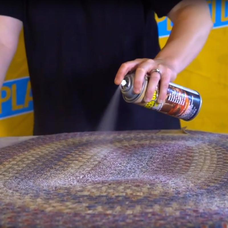 Plasti Dip Super Grip Clear Non-Skid Fabric Coating 2.75 in. W X 2.75 in. L 11 1/2 oz