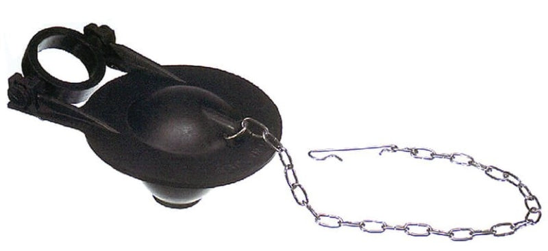 Danco 80808 Universal Toilet Tank Flapper with Adapter, Rubber