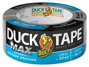 Duck 241635 Duct Tape, Silver, 20 yd L