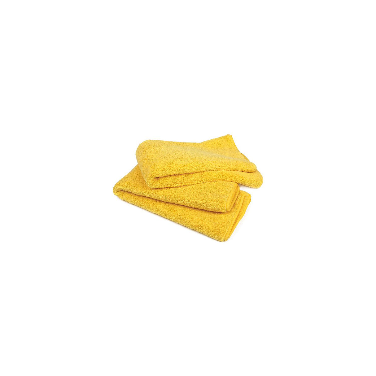Buffalo Microfiber Detail Towels 20" x 20", Yellow, 15/pk