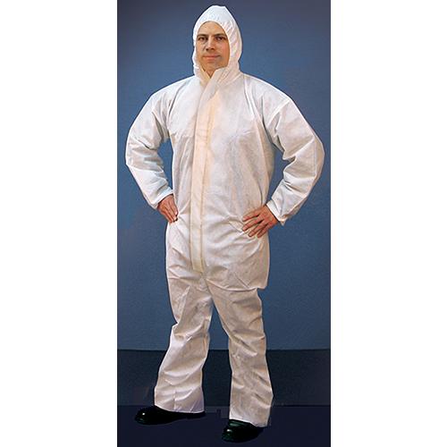 Buffalo Microporous Disposable Coverall With Hood, XXL