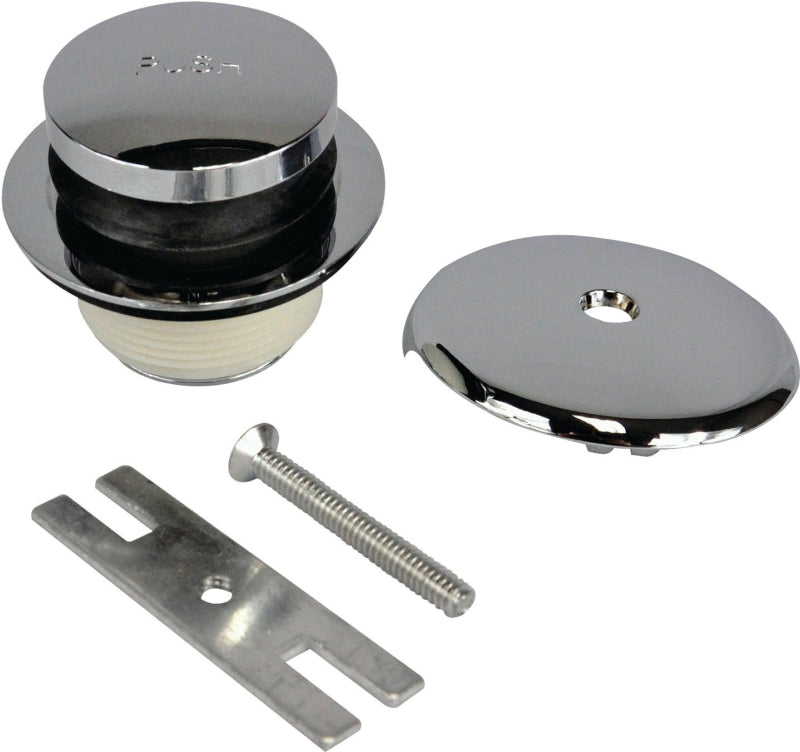 Danco 88981 Tub Drain Trim Kit, Brass, Chrome