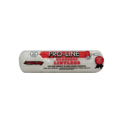 ArroWorthy Pro-Line Woven Dralon Fabric 9 in. W X 1/2 in. Paint Roller Cover 1 pk, Pack of 25