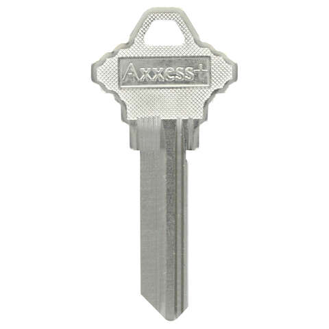 HILLMAN Traditional Key House/Office Key Blank 59 SC9 Single For Schlage Locks, Pack of 4