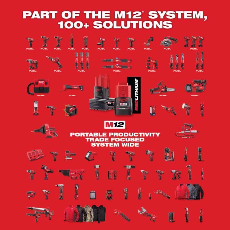 Milwaukee M12 FUEL 3 in. Cordless Brushless Compact Cut-Off Tool Tool Only