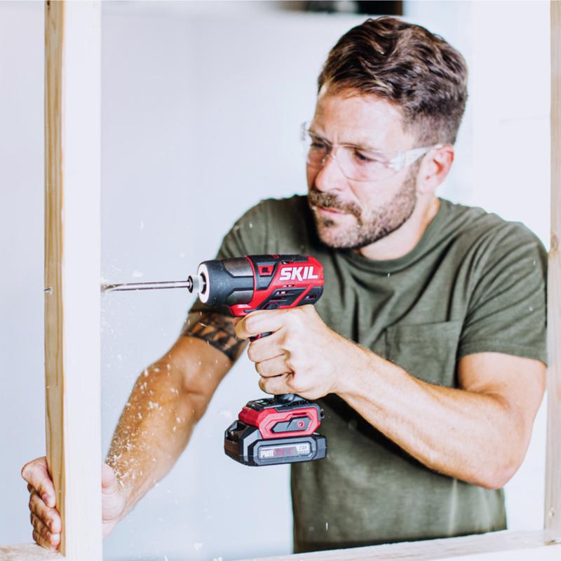 SKIL ID574402 Impact Driver, Battery Included, 12 V, 2 Ah, 1/4 in Drive, Hex Drive, 3500 ipm, 2600 rpm Speed