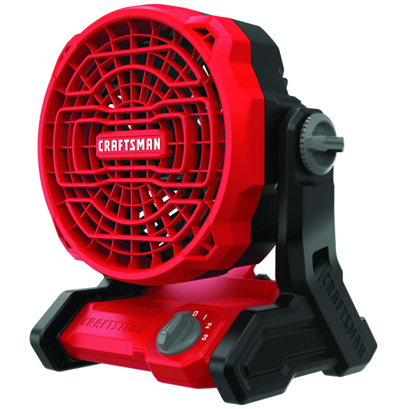 Craftsman V20 14 in. H 3 speed Cordless Jobsite Fan