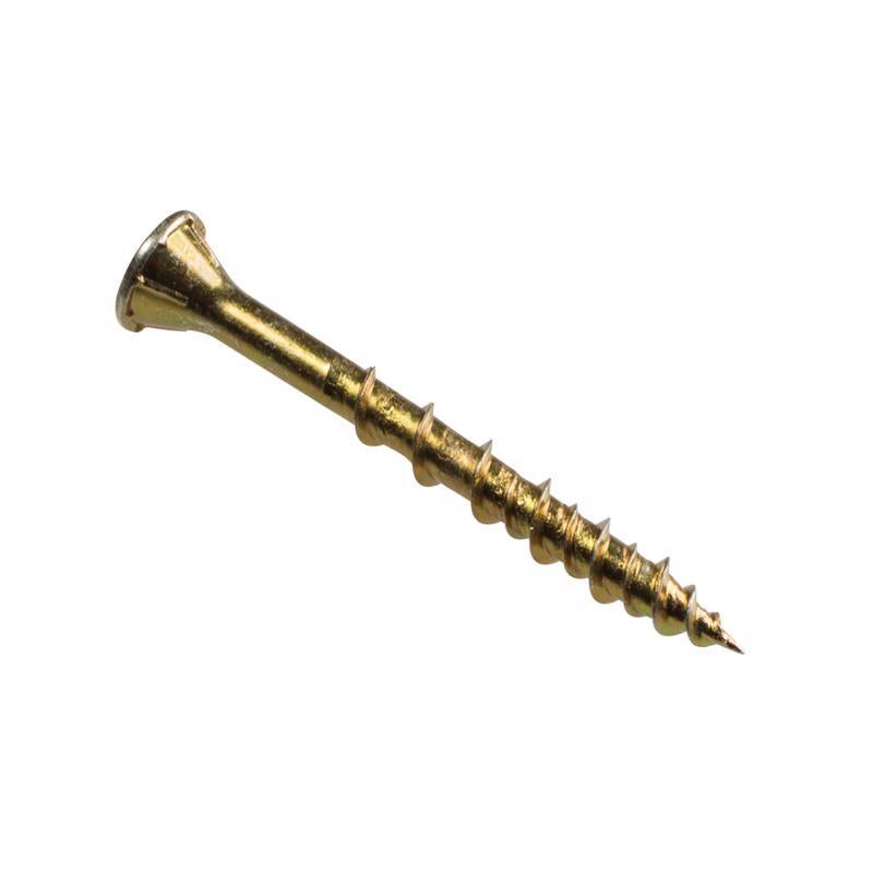 Simpson Strong-Tie Quik Drive No. 9 X 1-3/4 in. L Lobe Yellow Zinc High/Low Collated Subfloor Screws