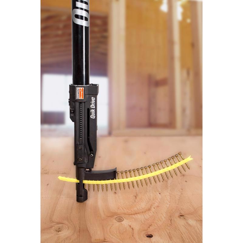 Simpson Strong-Tie Quik Drive No. 9 X 1-3/4 in. L Lobe Yellow Zinc High/Low Collated Subfloor Screws