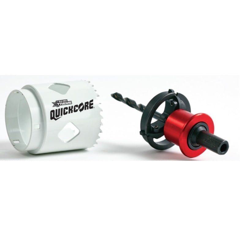Blu-Mol Xtreme QuickCore 1/4 in. Bi-Metal Hole Saw Pilot Bit 1 pc