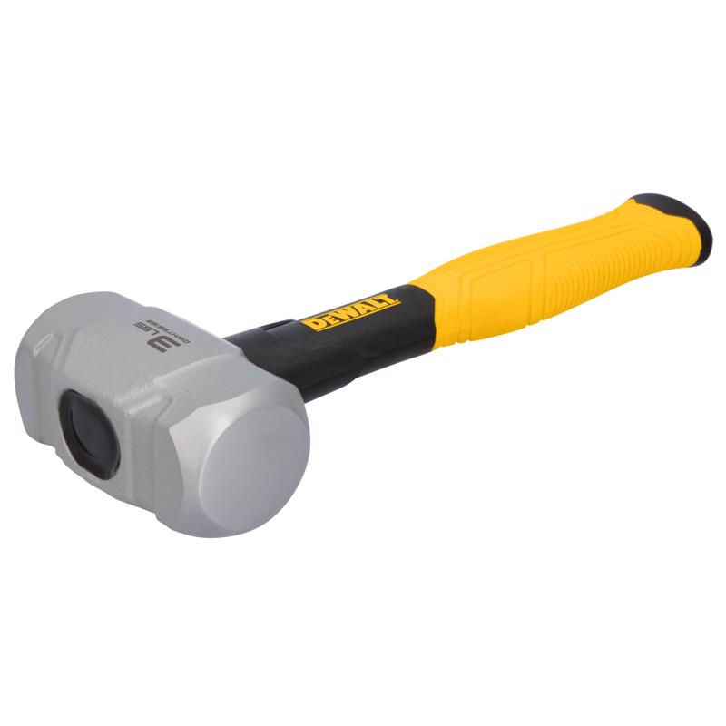 DeWalt 3 lb Steel Drilling Hammer 8-3/4 in. Fiberglass Handle
